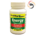 12x Bottles Healthy Sense Energy Proprietary Blend Diet Tablets | 21 Per Bottle