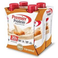 Premier High Protein Shake Caramel 30g Protein Energy Drink Shake 4 Pack 11 Oz