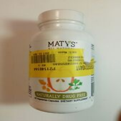 Matys natural ACID & INDIGESTION RELIEF Naturally Drug-Free 40 Capsules 03/2025