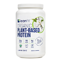 LeanFit Organic Plant-Based Protein, Natural Vanilla Flavor, 21g Vegan Protein, 19 Servings, 1.58 Pound (715g) Tub, Low Calorie, Soy-Free, Gluten-Free, Lactose Free, Sugar-Free, Non-GMO