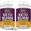 (10 Pack) Keto Advantage Keto Burn Pills 1275MG New & Improved Formula Contains Apple Cider Vinegar Extra Virgin Olive Oil Powder Green Tea Leaf 600 Capsules