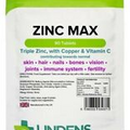 Zinc Max Triple Strength (With Copper & Vitamin C) x 90 Tablets; Lindens