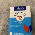 Cell Salt #12, Silicea 6X, 100 Quick-Dissolving Single Tablet 7/25