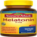 Melatonin 3Mg Tablets, 100% Drug Free Sleep Aid for Adults, 120 & 240 Tablets