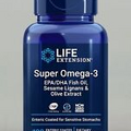 Super Omega-3 EPA/DHA with Sesame Lignans & , 120 enteric-coated softgels 1 pack