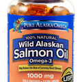 Pure Alaska Omega Wild Alaskan Salmon Oil 1000 mg. Softgels (180 ct.)