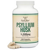 Psyllium Husk Capsules - 1500mg Per Capsule - Psyllium Husk Fiber - 240 Capsules