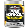 VitalStrength Pre Workout Powder Mango Lemonade 225g