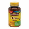 Vitamin D3 2000IU 400 Tabs By Nature Made