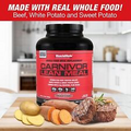MuscleMeds Carnivor Lean Meal, beef protein isolate, white potato, sweet potato.