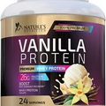 Whey Protein Powder 26g - Vanilla Ice Cream Whey Isolate Protein for Muscle
