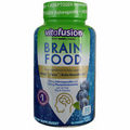 4 Pack Vitafusion Brain Food Adult Gummy Vitamins Dietary Supplement, Blueber...