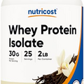 Nutricost Whey Protein Isolate Powder (Vanilla) 2LBS