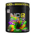 MRI NO2 Black Nitric Oxide Supplement for Pump, Muscle Growth, Vascularity & Energy - Powerful NO Booster Pre-Workout with Citrulline + 60 Servings (Sour Pixie Pump), NO2NEW, NO2NEW, NO2NEW, NO2NEW