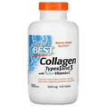 2 X Doctor's Best, Collagen Types 1 and 3 with Vitamin C, 1,000 mg, 540 Tablets
