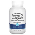 2 X Lake Avenue Nutrition, Organic Cold Pressed Flaxseed Oil & Lignan, Hexane Fr