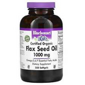 2 X Bluebonnet Nutrition, Organic Flax Seed Oil, 1,000 mg, 250 Softgels