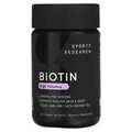 2 X Sports Research, Biotin with Coconut Oil, 2,500 mcg, 120 Veggie Softgels