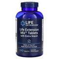 2 X Life Extension, Life Extension Mix Tablets with Extra Niacin, 240 Tablets