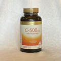 Vitamin C 500mg with Rose Hips | 500 Vegetarian Tablets | by Carlyle Exp: 06/25