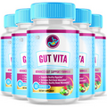 (5 Pack) Gut Vita, Gut Vita Digestion & Gut Health Probiotic (300 Capsules)