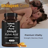 Shilajit Extract 500mg, Stress, Anxiety, Skin Vitality, Healthy Heart, Fatigue