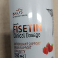 *Nutri By Nature's Fusions Fisetin - 500 mg - 60 Capsules Exp 7/26 #2698