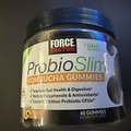 Force Factor ProbioSlim Kombucha Gummies, SCOBY Supplement, 60 Gummies Exp. 1/24