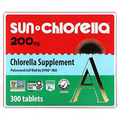 2 X Sun Chlorella, Chlorella Supplement, 200 mg, 300 Tablets