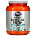 2 X Now Foods, Sports, Sprouted Brown Rice Protein Powder, Pure Unflavored, 2 lb