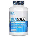 2 X EVLution Nutrition, CLA1000, Stimulant Free Weight Management, 180 Softgels