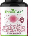 Forest Leaf Myo & D-Chiro Inositol + Folate Hormone PCOS Fertility Supplement