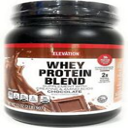 Elevation Whey Protein Blend Supplement Chocolate Flavor Sealed 32oz Exp 10/25