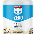 Muscle Milk ZERO, 100 Calorie Protein Powder, Vanilla, 15g Protein, 1.65 Pound,