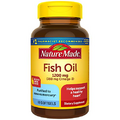 Nature Made Fish Oil 1200mg, Fish Oil Omega 3 Supplement For Heart Health, with Natural Lemon Flavor, 60 Softgels