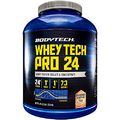 BODYTECH Whey Tech Pro 24 Protein Powder - Protein Enzyme Blend with BCAA's to Fuel Muscle Growth & Recovery, Ideal for Post-Workout Muscle Building - Strawberry Shortcake (5 Pound)
