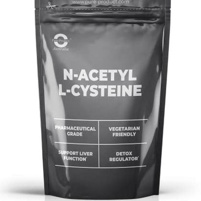 Pure-Product Australia-N-Acetyl L-Cysteine (NAC) Powder-1.1 lb- Vegetarian Friendly