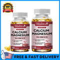 60/120Pcs Calcium Magnesium Zinc With Vitamin D3 Strong Bone, Boost Immunity