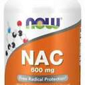 Now Foods NAC N-Acetyl Cysteine 600mg, 250 caps, Free Radical Protection