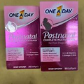 2 New One A Day Postnatal Complete Multivitamin - 1 30 & 1 60 Softgels READ DESC