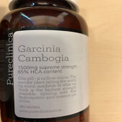 Pureclinica Garcinia Cambogia 1500mg Supreme 65% HCA Content 180 Tabs