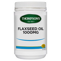 Thompson's Flaxseed Oil 1000mg Support General Health & Skin Health for Women
