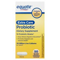 Equate Extra Care Probiotic Capsules Delayed Release 50 Count..+