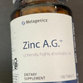 Metagenics Zinc A.G. - 180 Vegetarian Tablets- NEW SEALED- Exp 04/24