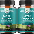 Liver Cleanse Detox & Repair Formula - Herbal Liver Support Supplement with Milk