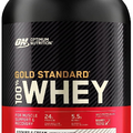 Optimum Nutrition Gold Standard 100% Whey Protein Powder Cookies & Cream-1.85 lb