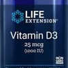Life Extension | Vitamin D3 1000 IU | 250 Softgels