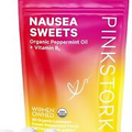 Pink Stork Organic Peppermint Sweets for Morning Sickness and Motion Sickness Su