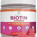 Biotin Gummies for Hair Skin and Nails (90ct) Multivitamin