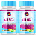 (2 Pack) Gut Vita, Gut Vita Digestion & Gut Health Probiotic (120 Capsules)